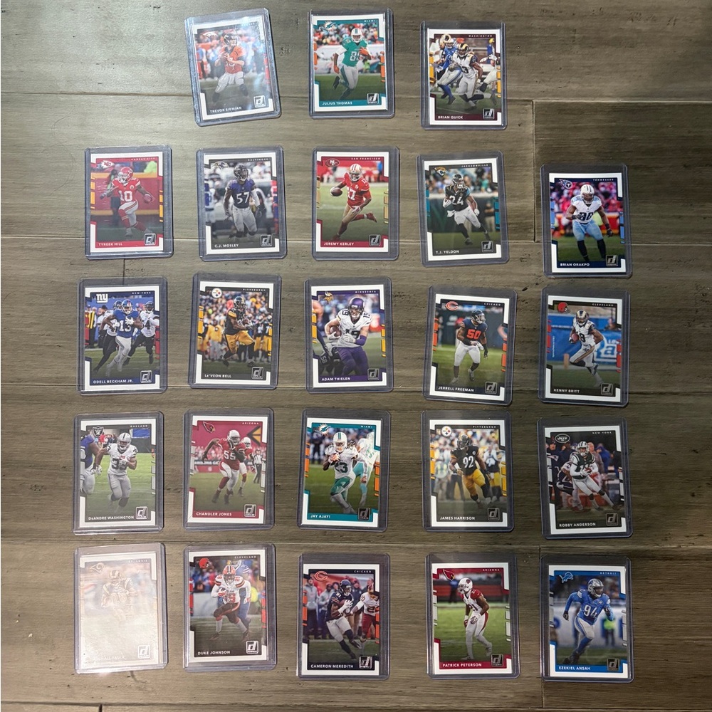 NFL Player Trading Cards Collection